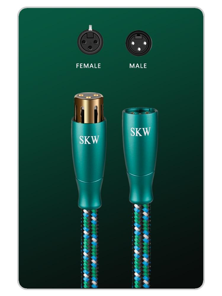 SKW 3 Pin XLR Audio Balanced Cable HiFiGo