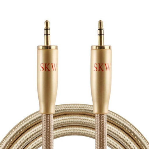 SKW AUX Cable 3.5MM To 3.5MM Jack Audio Cable for Headphone IPhone Andorid Smartphone Car Audio Cable HiFiGo 