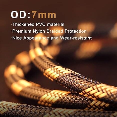 SKW BG03 / BG-03 3.5mm Male to 2 RCA Male Audiophile Ultra-high Purity Copper Audio Cable Audio Cable HiFiGo