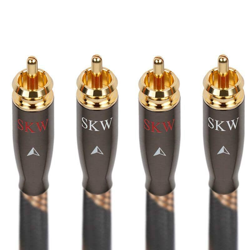 SKW BG04 2RCA to 2 RCA Male to Male Cable Audio Cable HiFiGo