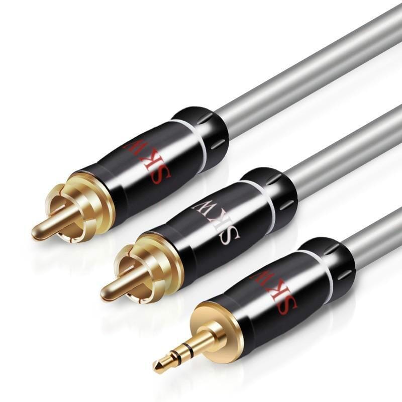 SKW HC5104A 2RCA To 3.5 Audio Cable Audio Player HiFiGo