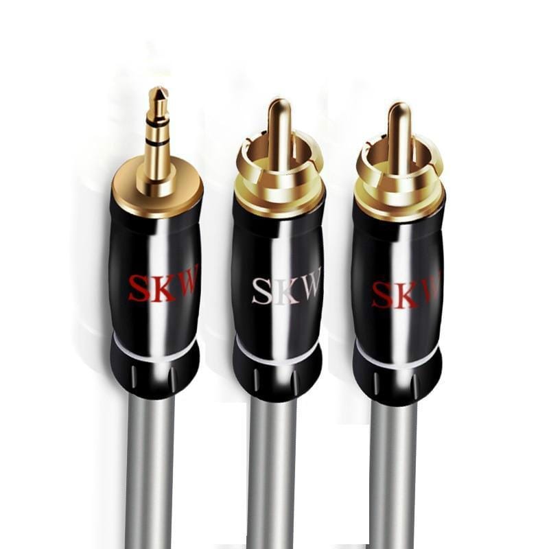 SKW HC5104A 2RCA To 3.5 Audio Cable Audio Player HiFiGo