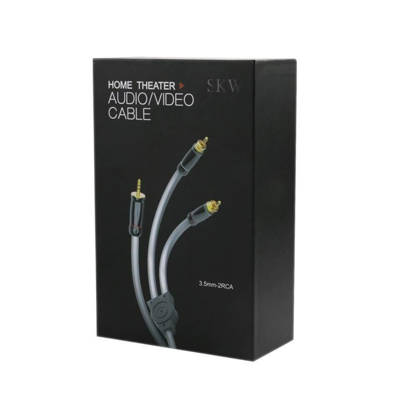 SKW HC5104A 2RCA To 3.5 Audio Cable Audio Player HiFiGo