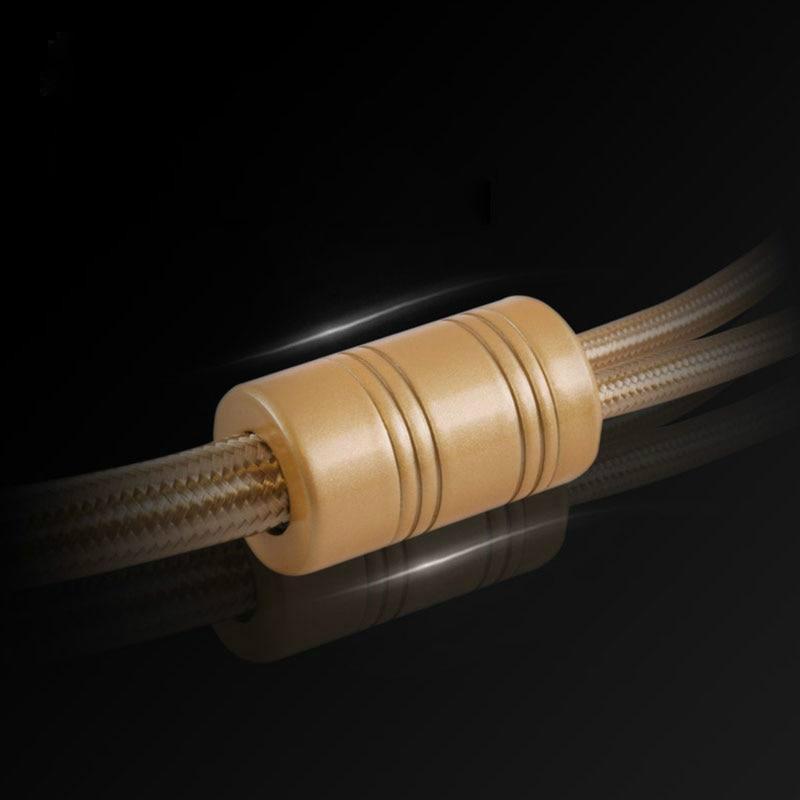 SKW HIFI Audio Cable 6N OCC Spade+Banana Terminal Audiophile Speaker Cord for HIFI Amplifier Home Theater 1 Pair Audio Cable HiFiGo