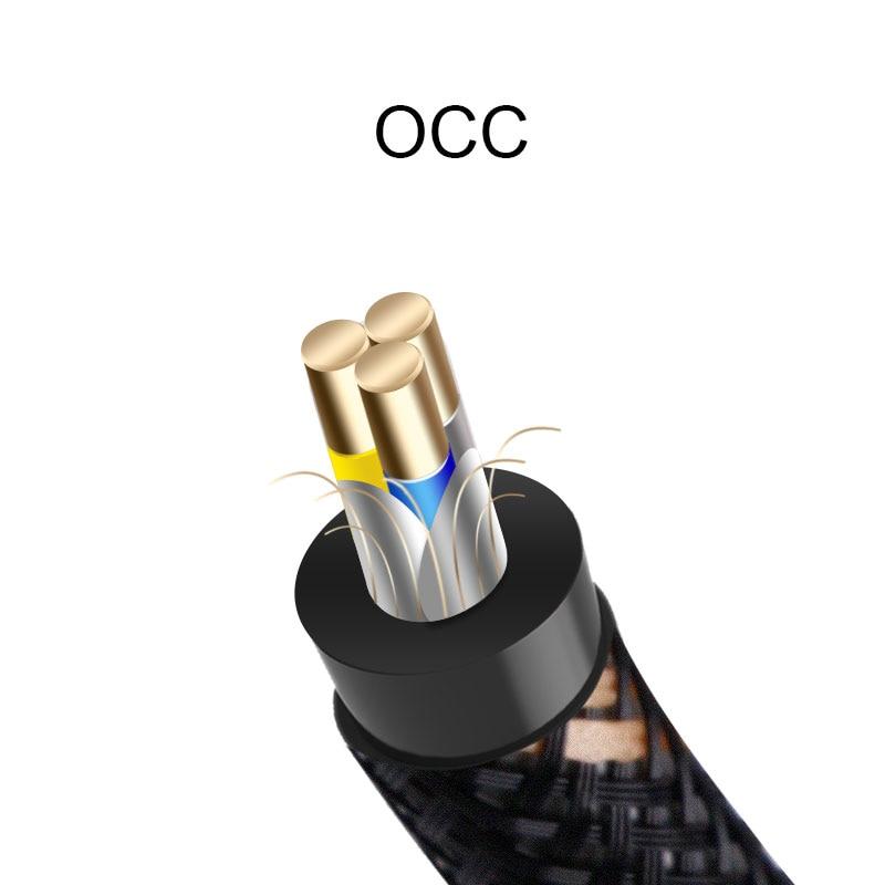 SKW HIFI Power Cord With US/EU Type Plug 6N OCC Power Cable HiFiGo