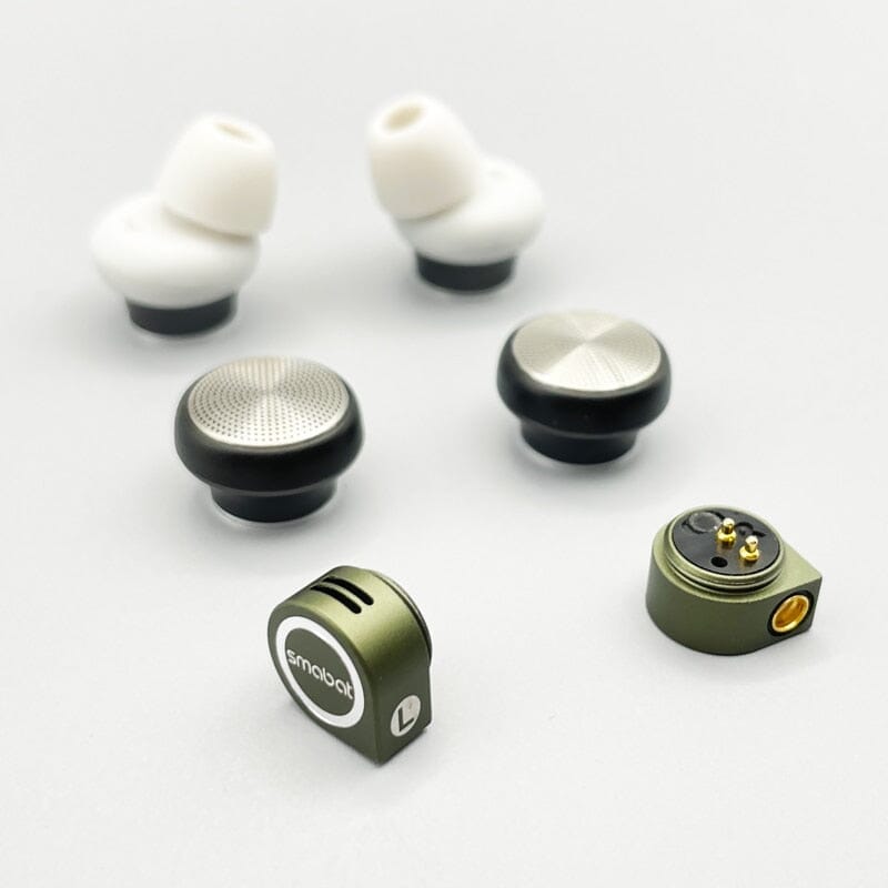 Smabat M4 15mm Dynamic Driver In-Ear Earphone Flat Ezarbuds HiFiGo