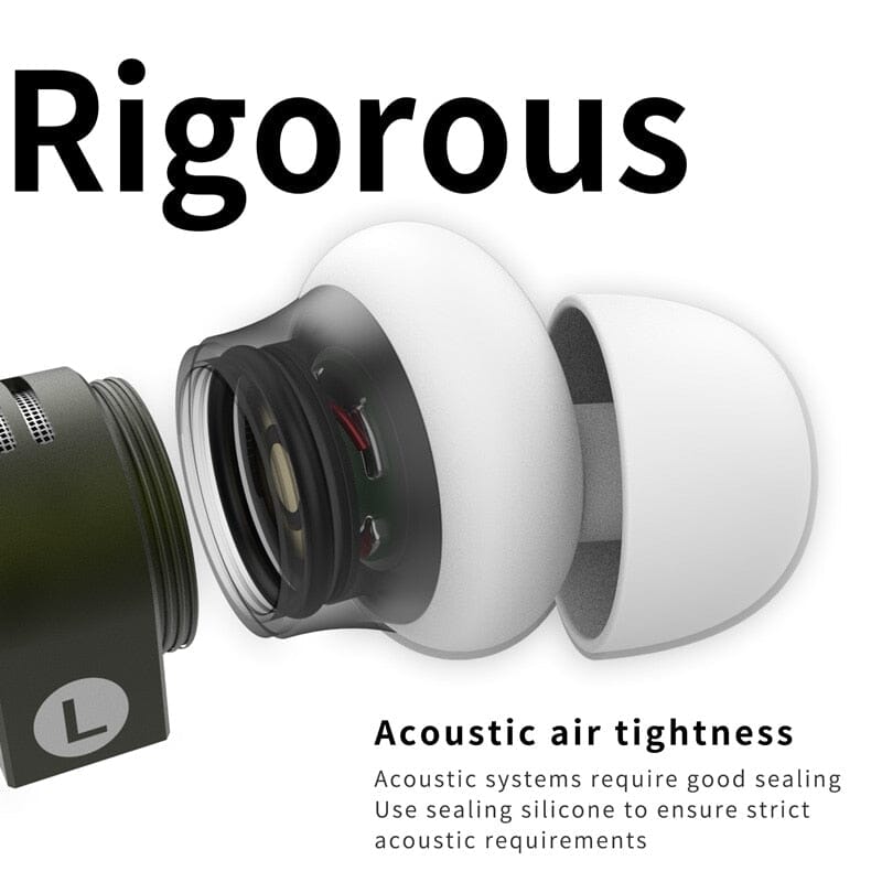 Smabat M4 15mm Dynamic Driver In-Ear Earphone Flat Ezarbuds HiFiGo