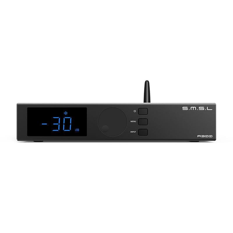 SMSL A300 Power Amplifier BTL Mode Bluetooth5.0 Remote Control Digital Amplifier HIFiGo