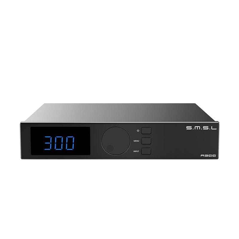 SMSL A300 Power Amplifier BTL Mode Bluetooth5.0 Remote Control Digital Amplifier HIFiGo