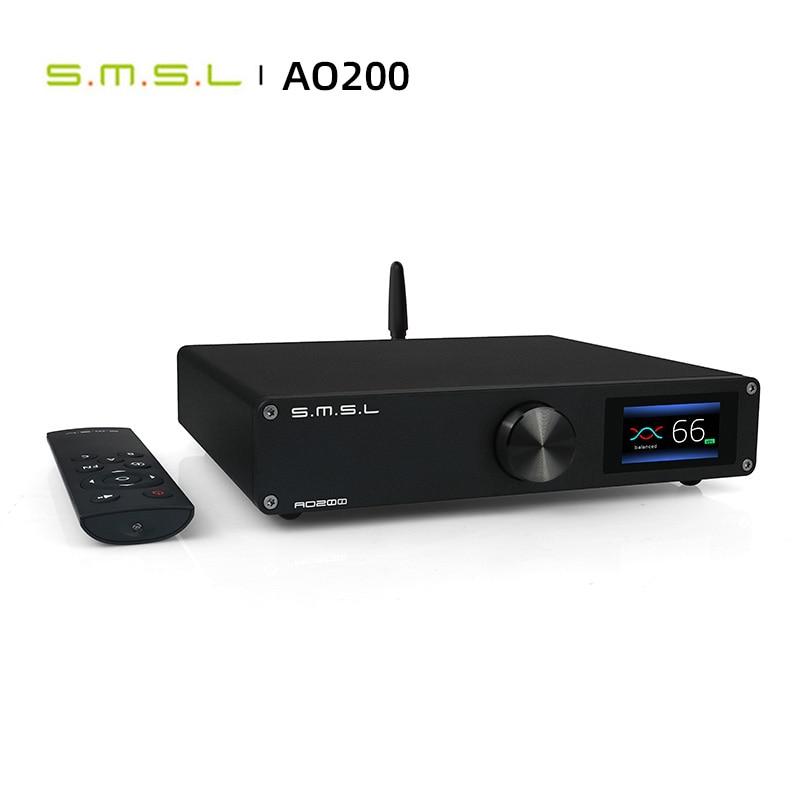 SMSL AO200 Digital Amplifier Bluetooth 5.0 Balanced Input HiFiGo