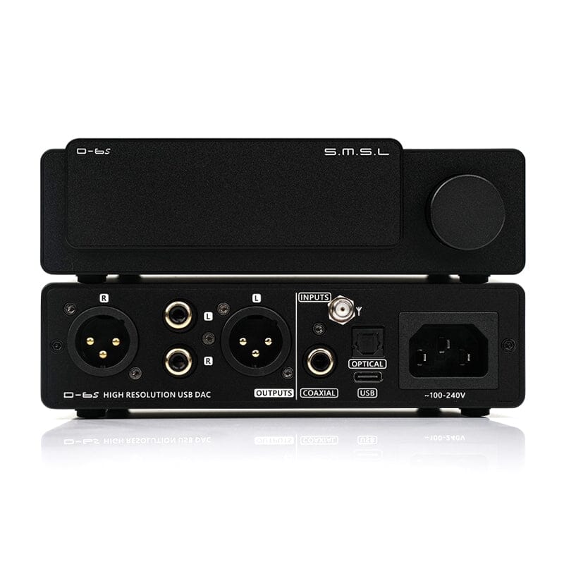 SMSL D-6S ES9039Q2M DAC MQA Bluetooth 5.1 High-Res Audio Decoder DAC Decoder HiFiGo