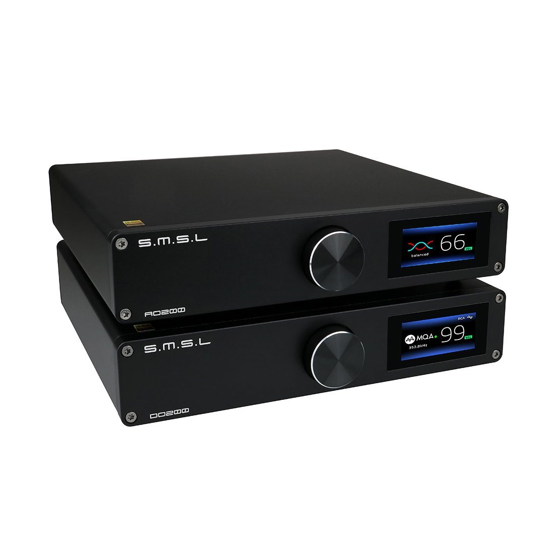 SMSL DO200 MQA DAC + AO200 Digital Power Amplifier + Cables HiFiGo