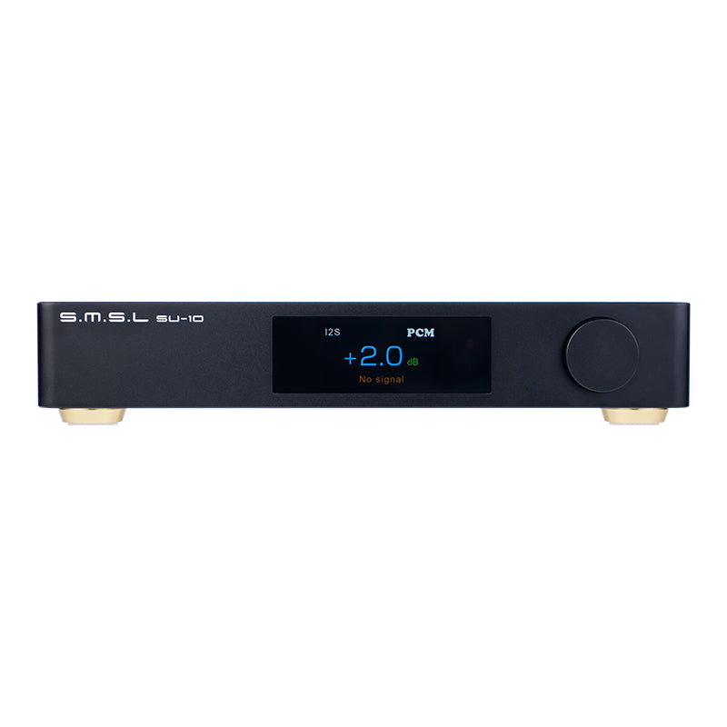 SMSL SU-10 Dual ES9038PRO Chip Support MQA-CD JAS Hi-Res Audio DAC HiFiGo