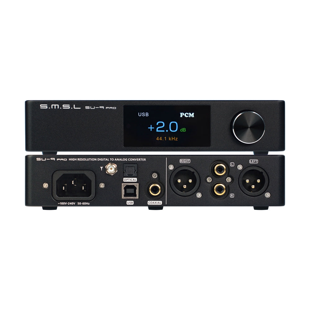 SMSL SU-9 PRO Dual ES9039MPRO Decoder MQA&MQA-CD BT 5.0 DAC DAC Decoder HiFiGo
