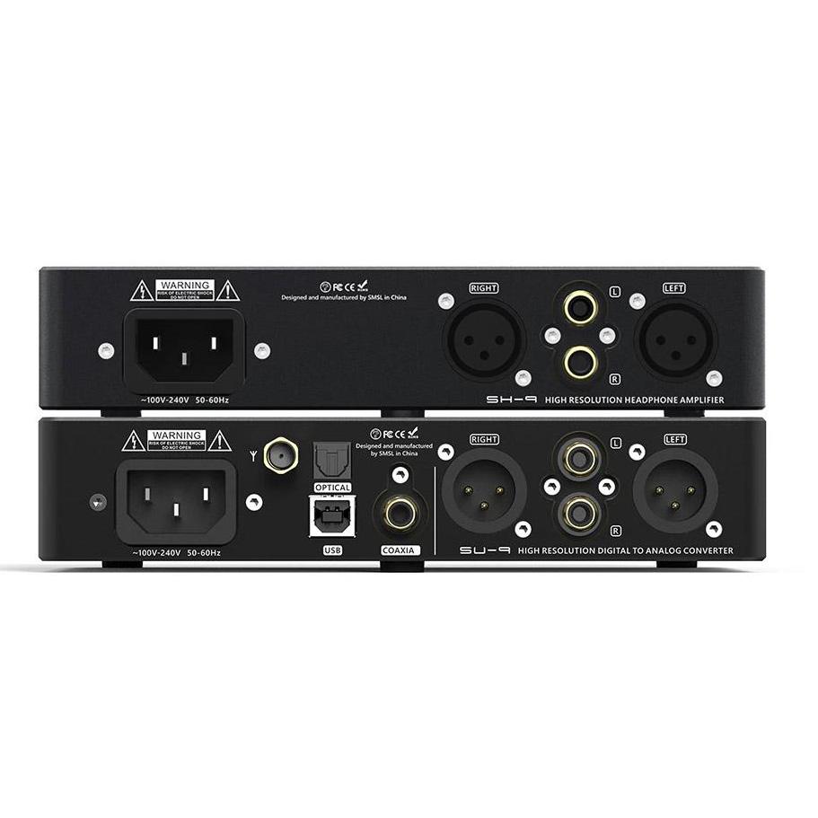 SMSL SU9 DAC+ SH9 Amp+ XLR Cable Stack HiFiGo