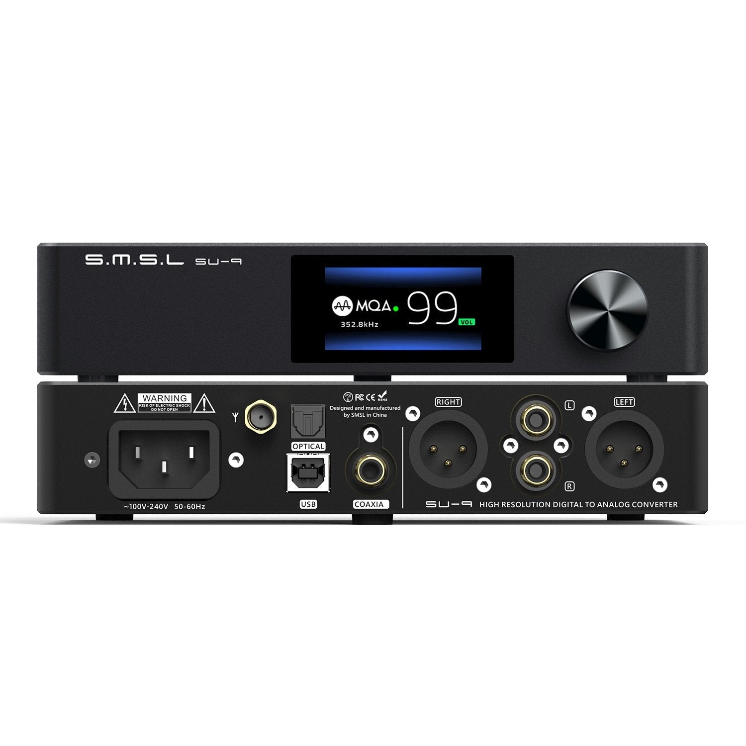 SMSL SU9 MQA DAC HiFiGo