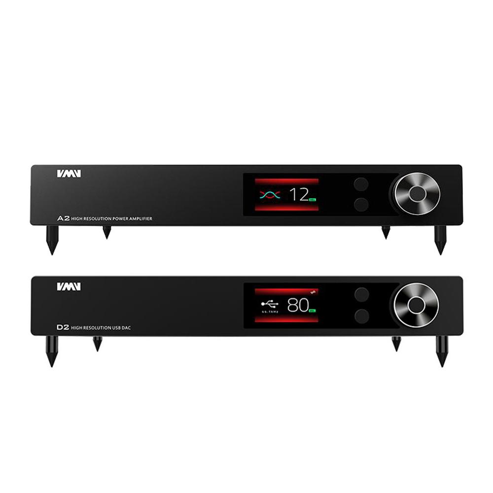 SMSL VMA D2 DAC + VMA A2 Power Amplifier + 1m XLR Cable HiFiGo