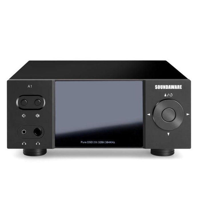 Soundaware A1X Multifunctional Streaming music player Roon DLNA Airplay HiFiGo Black 