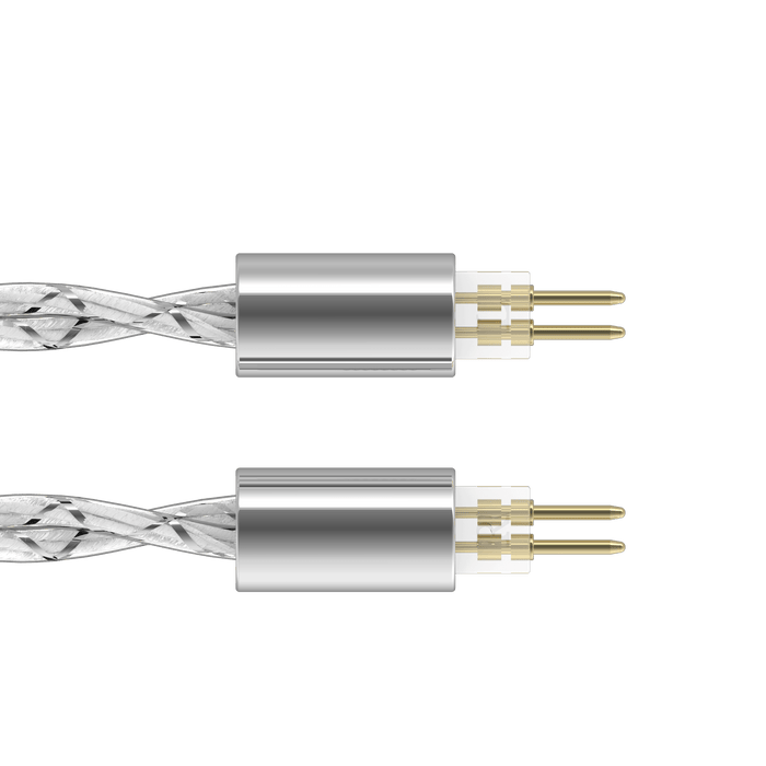 TANCHJIM CABLE R Single Crystal Copper Sliver-Plated 0.78mm 2Pin Upgrade Cable HiFiGo 