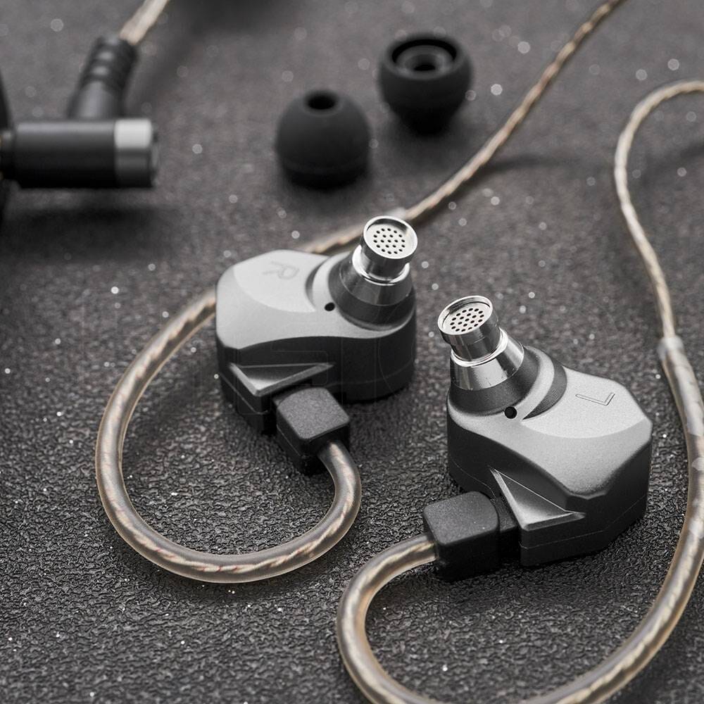 TinHiFi C2 Mech Warrior Newly Developed PU+LCP Composite Diaphragm In-Ear Monitors Earphone HiFiGo