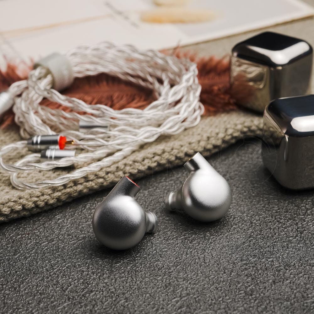 TINHIFI C5 10*10 Square Plate Diaphragm Customized BA Driver Earphone In-Ear Monitor Earphone HiFiGo