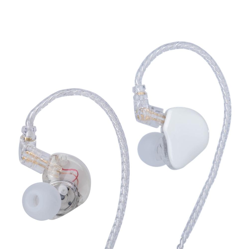 TINHIFI T1 PLUS Beryllium Diaphragm Dynamic Driver in-Ear Earphone HiFiGo WHITE