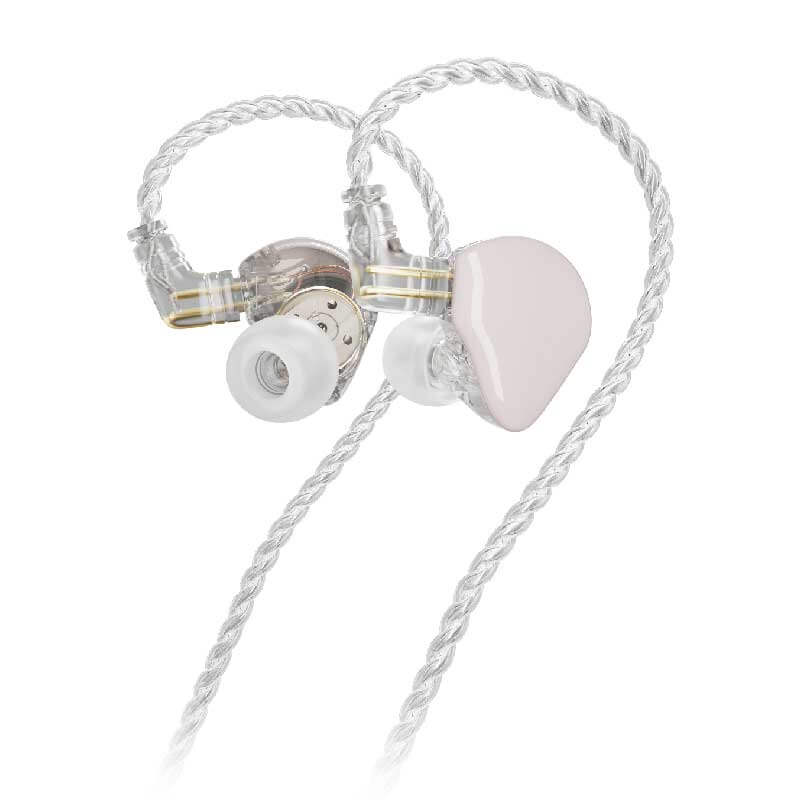 TinHiFi T1s HiFi Earphones HiFiGo Pink