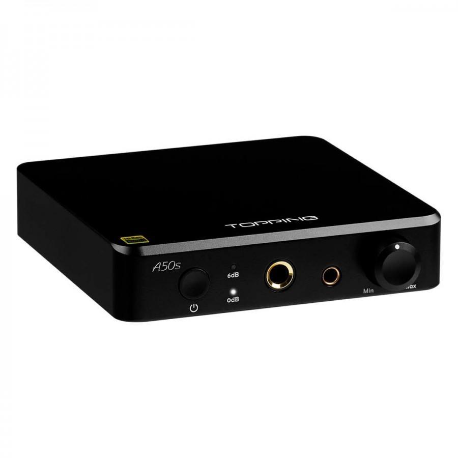 TOPPING A50S Balanced Headphone Amplifier AMP Preamplifier HiFiGo black