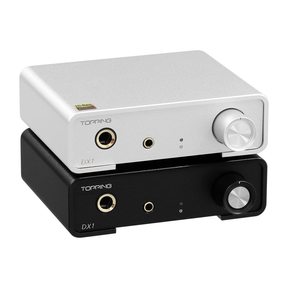 TOPPING DX1 Headphone Amp AK4493S Hi-Res DAC Support DSD256 PCM384 Decoder Amplifier HiFiGo