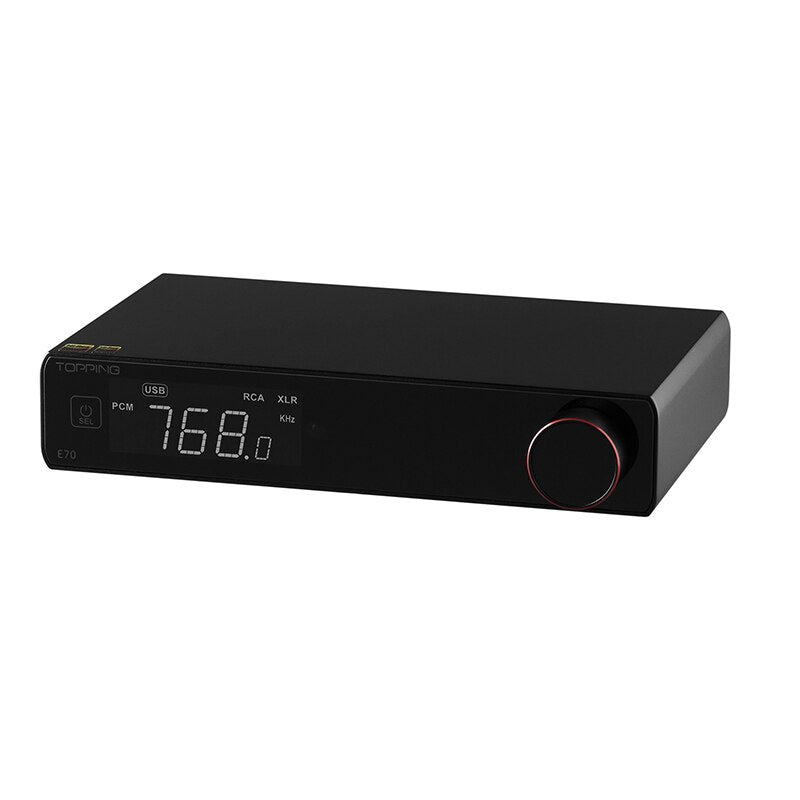 TOPPING E70 ES9028Pro DAC XU316 Bluetooth 5.1 Decoder Support 32Bit/768kHz DSD512 DAC Decoder HiFiGo