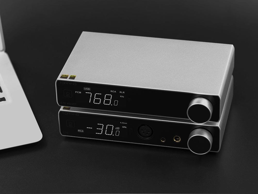 TOPPING E70 Velvet DAC+ L70 AMP + XLR Cable Combo Headphone AMP DAC HiFiGo