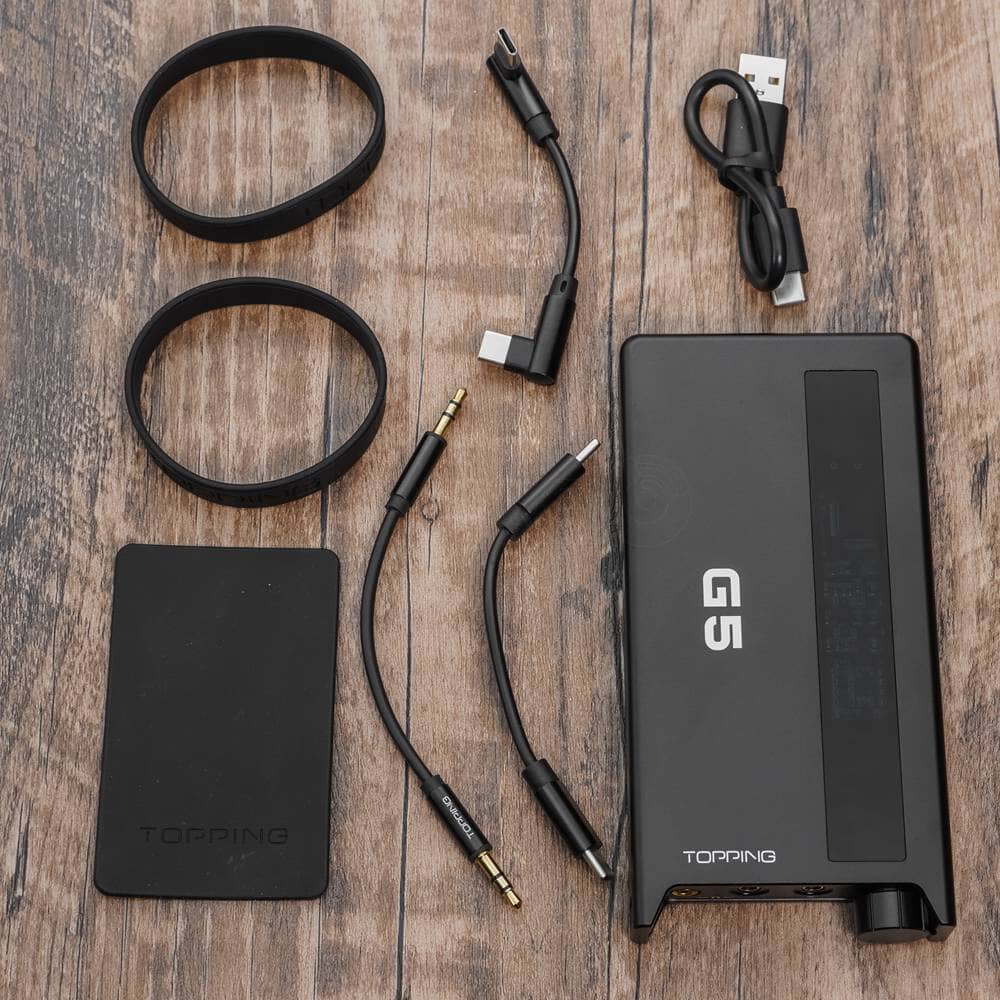 TOPPING G5 LDAC Audio Built-in NFCA HPA Portable Bluetooth DAC & AMP Headphone AMP DAC HiFiGo