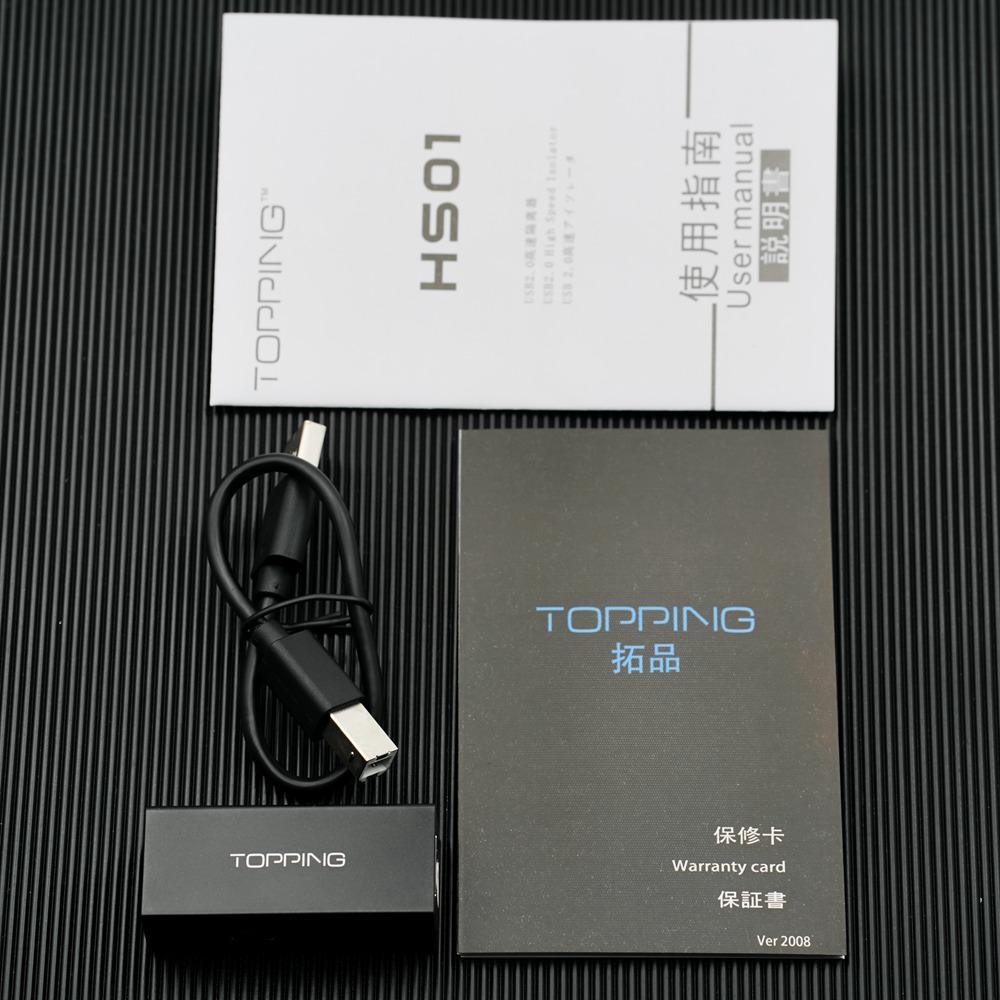 Topping HS01 USB 2.0 High Speed Audio Isolator HiFiGo