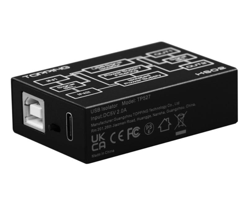 TOPPING HS02 USB2.0 High Performance High Compatibility Low Latency Audio Isolator HiFiGo