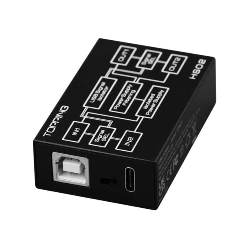 TOPPING HS02 USB2.0 High Performance High Compatibility Low Latency Audio Isolator HiFiGo