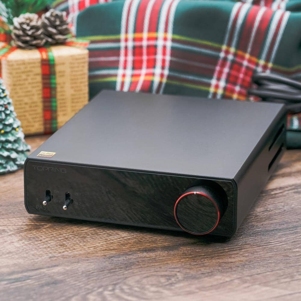 TOPPING PA5 Fully Balanced Class D Power Amplifier HiFiGo Black