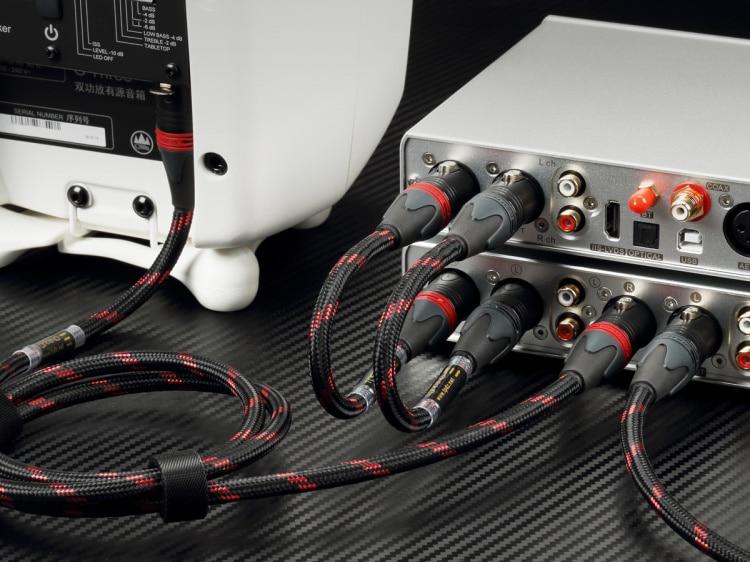 TOPPING TCX1 6N Single Crystal Copper XLR Balanced Line XLR Cable HiFiGo