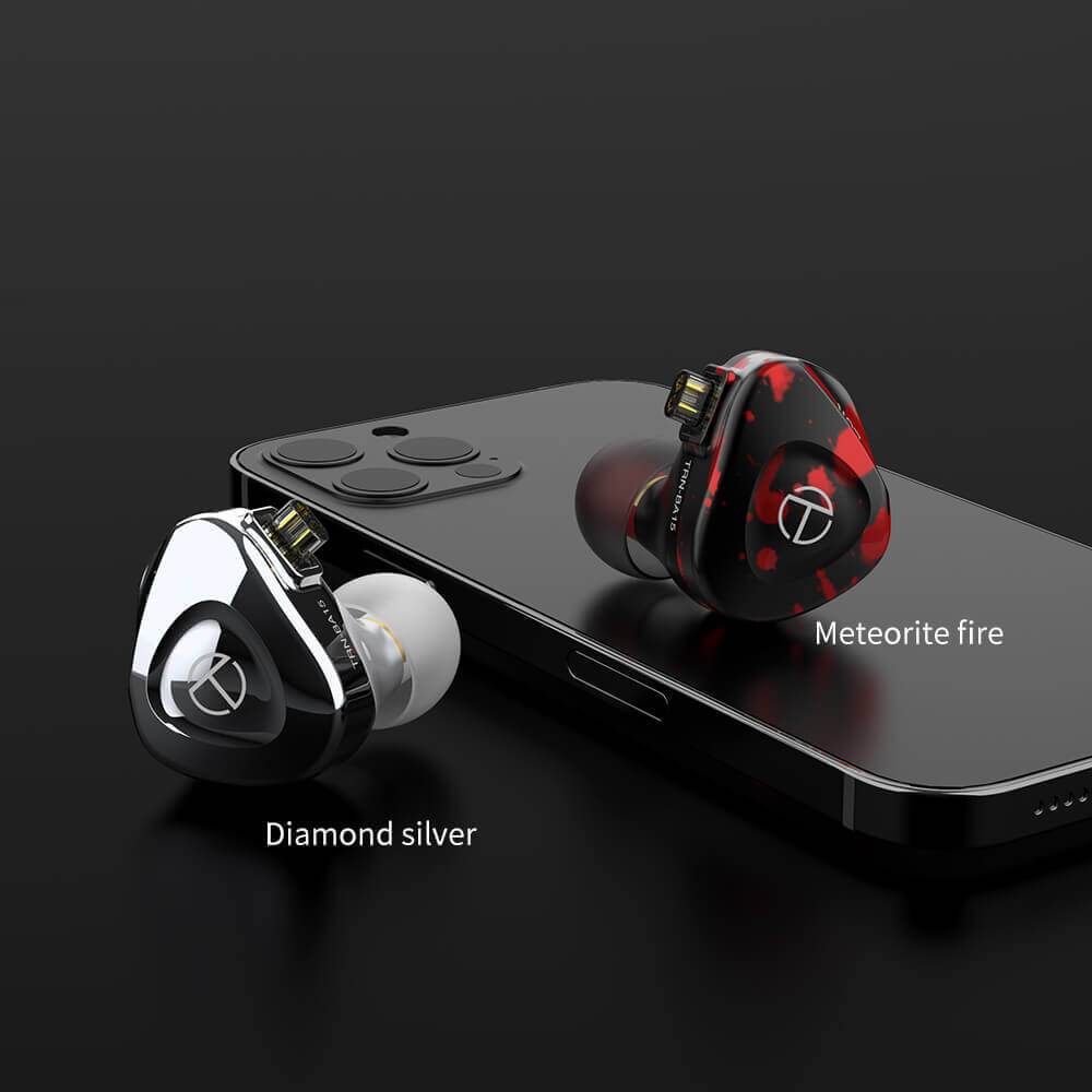 TRN BA15 15BA Drivers Flagship In-ear Monitor IEM HiFiGo