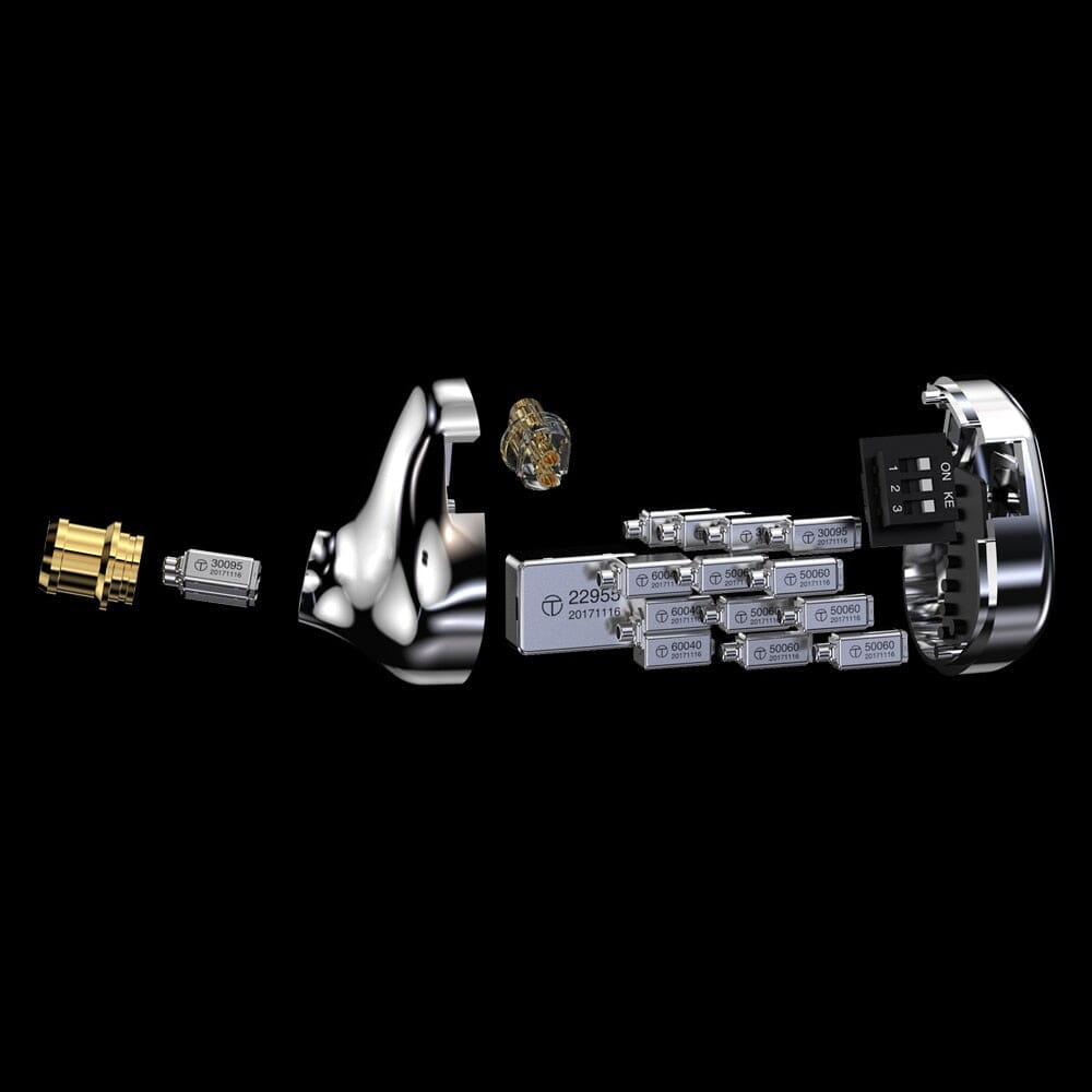 TRN BA16 Flagship 16-Driver Balanced Armature In-Ear Earphone HiFiGo