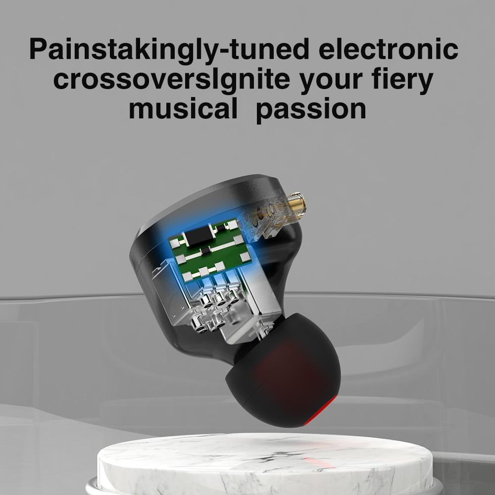 TRN BA8 16BA Driver Unit In Ear Earphone HiFiGo