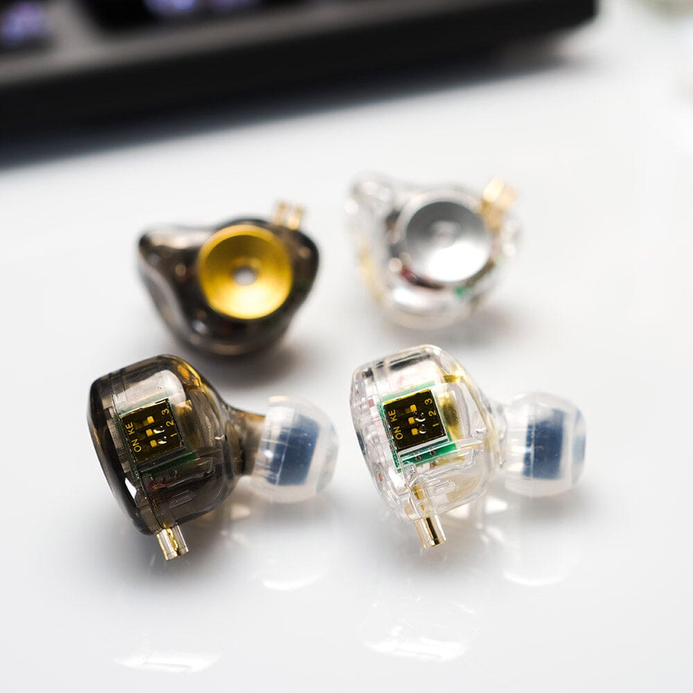 TRN MT1 MAX 10mm Dual Magnet Dynamic Driver In-Ear Monitors Earphone HiFiGo