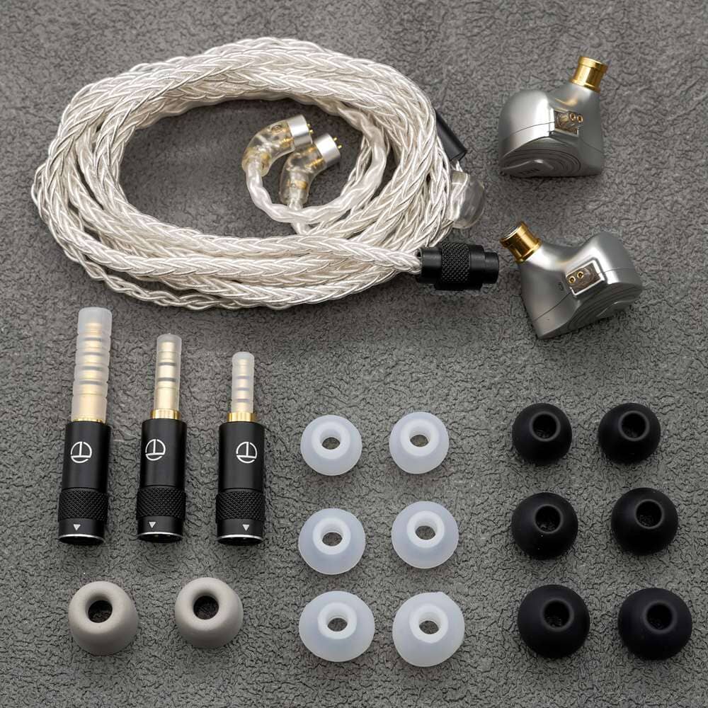 TRN ST5 4BA+1DD Hybrid In-Ear Monitors 10 Drivers Unit Earphone HiFiGo