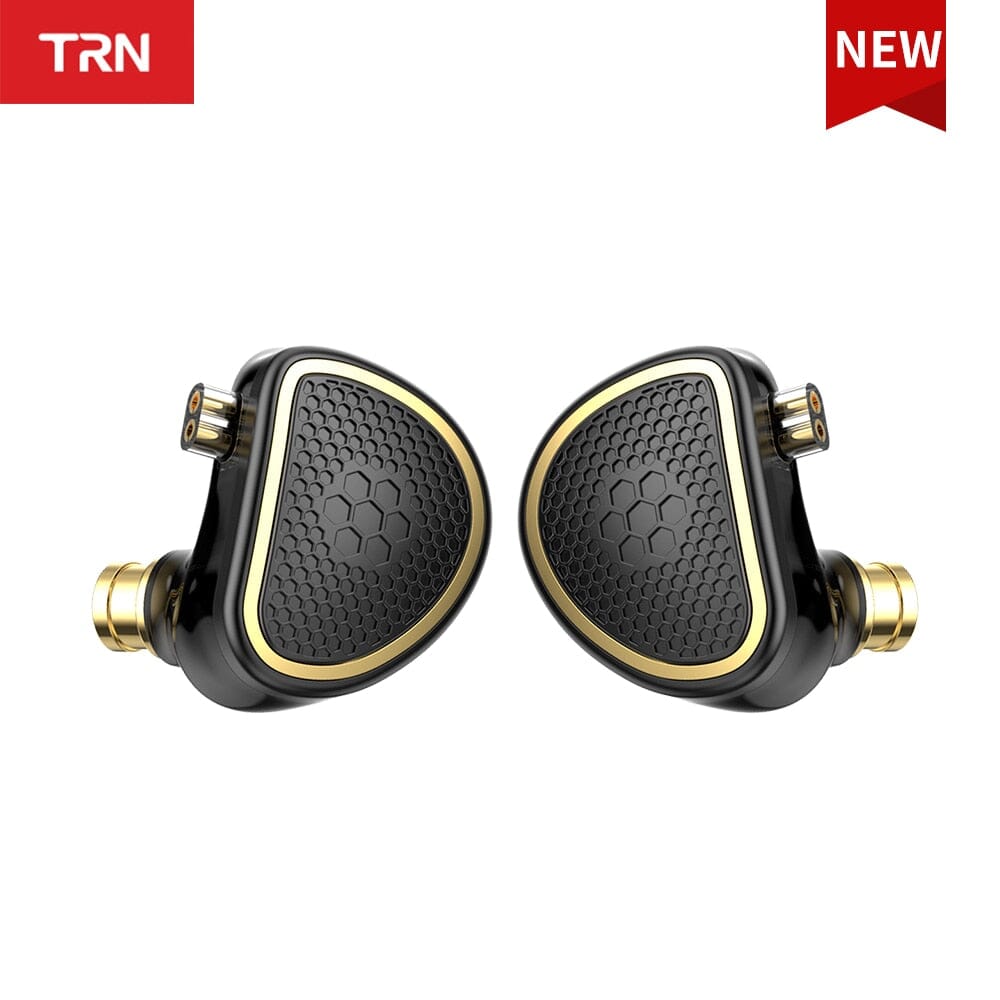 TRN Xuanwu 10mm Square Planar Driver + 1BA Hybrid In-Ear Monitors IEMs Earphone HiFiGo