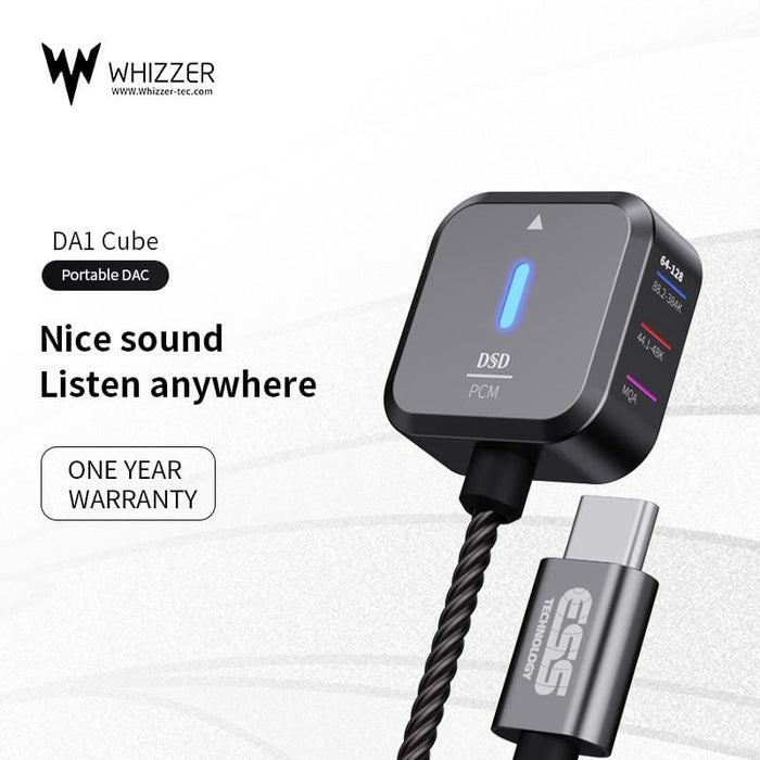 Whizzer DA1 Cube Portable DAC HiFiGo 