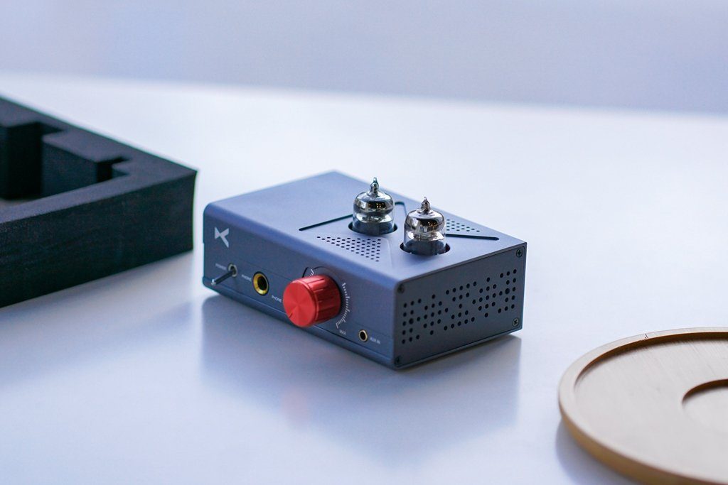 Xduoo MT-602 Double 6J1 Tube Rear Transistor Tube Class-A Headphone AMP HiFiGo