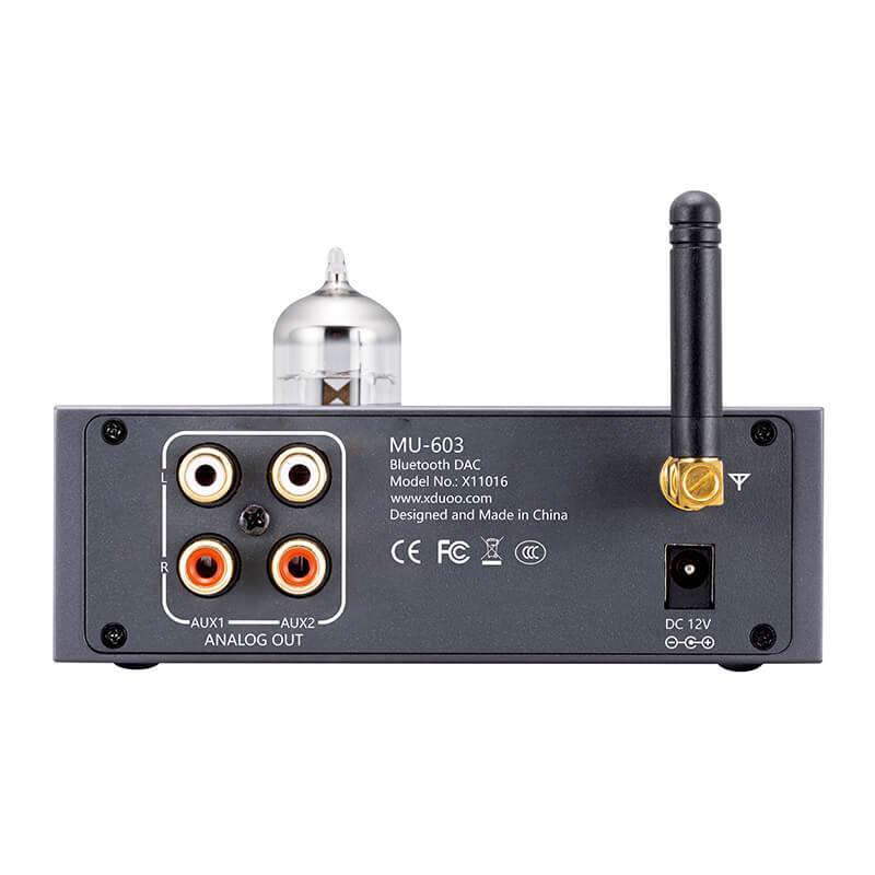 xDuoo MU-603 DAC Tube Preamplifier Bluetooth 5.1 Pre-amp HiFiGo