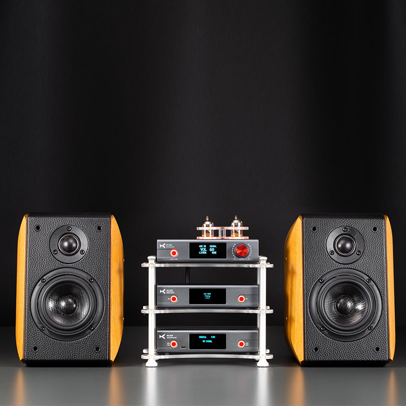 xDuoo X-R01 Multilayer Acrylic HiFi Rack For Small Amps & DACs HiFiGo