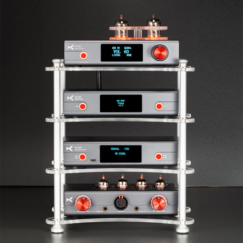 xDuoo X-R01 Multilayer Acrylic HiFi Rack For Small Amps & DACs HiFiGo