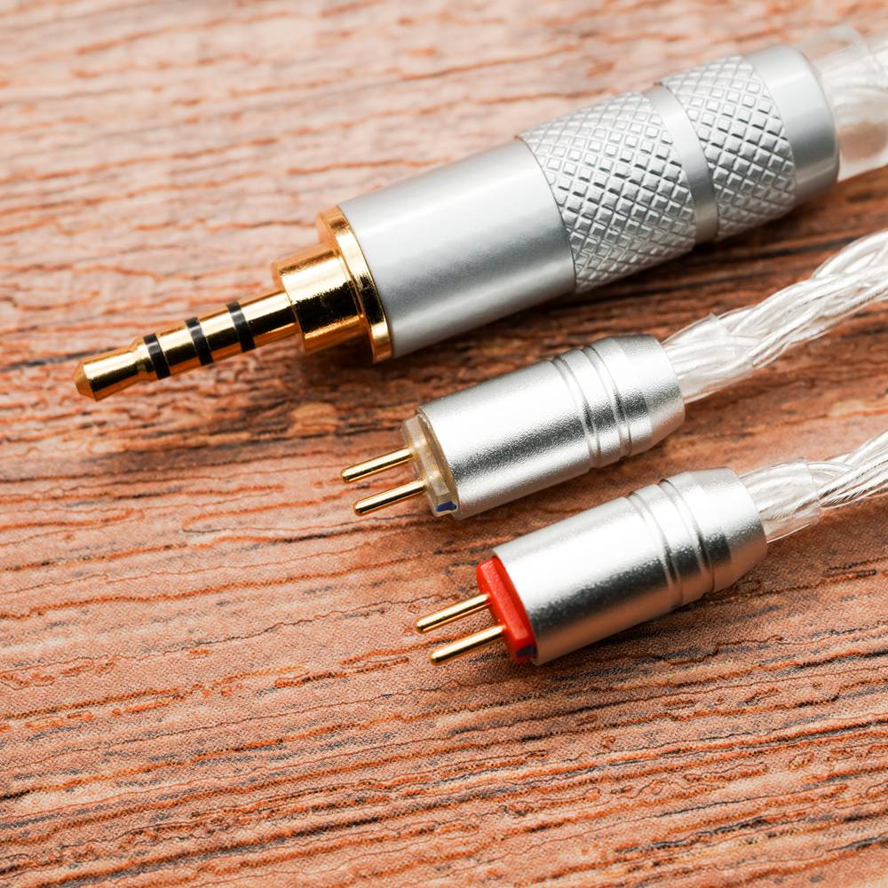 Yinyoo 16 Core Silver Plated Cable 2.5/3.5/4.4mm Upgrade Cable With MMCX/2PIN/QDC HiFiGo