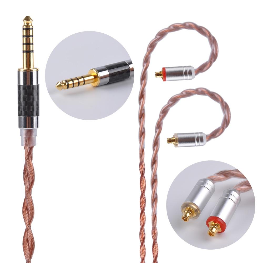 Yinyoo 4 Core Alloy With Pure Copper Upgraded Cable 2.5/3.5/4.4mm HiFiGo MMCX 4.4